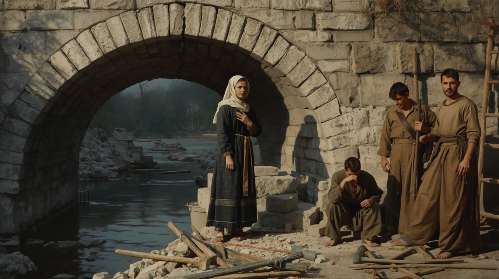 Легендата за Невестиния мост и вградената сянка